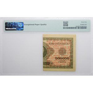 1 grosz 1924 bilet zdawkowy - ser. BB * - lewa