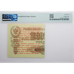 5 groszy 1924 bilet zdawkowy - prawa