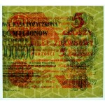 Lístok na prestup na rok 1924 v hodnote 5 pencí - práva