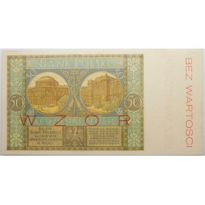 50 złotych 1925 - WZÓR - ser. A.