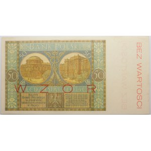 50 złotych 1925 - WZÓR - ser. A.