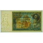 20 złotych 1931 - ser. BT. - rzadka seria