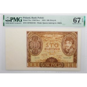 100 oro 1934 - ser. C.D.