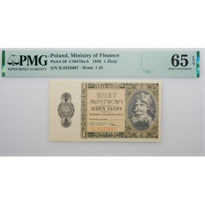 1 złoty 1938 - ser. IŁ