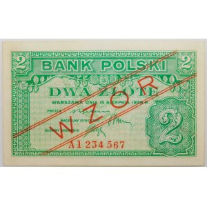2 złote 1939 - WZÓR