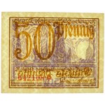 50 fenigów 1919 - Gdańsk - fioletowy