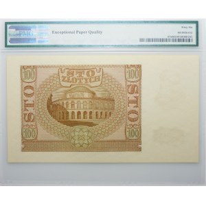 100 złotych 1940 - ser. B - fałszerstwo dywersyjne