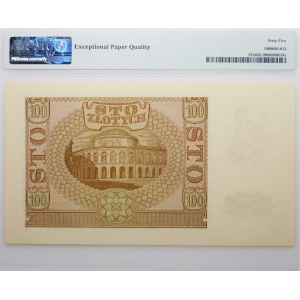 100 złotych 1940 - ser. B - fałszerstwo dywersyjne