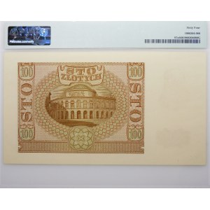 100 złotych 1940 - ser. B - fałszerstwo dywersyjne