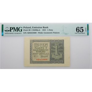 1 złoty 1941 - ser. AB
