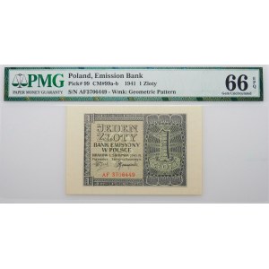 1 złoty 1941 - ser. AF