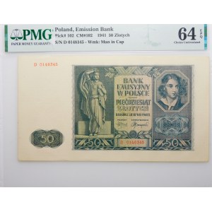 50 złotych 1941 - ser. D