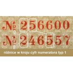 20 marek 1940 Getto - nowo odkryta odmiana numeratora
