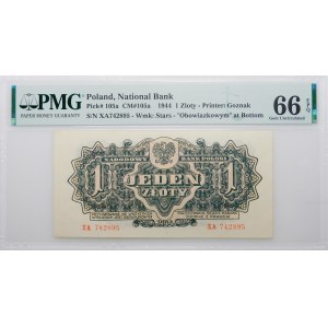 1 złoty 1944 -owym - ser. XA