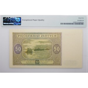 50 zlotých 1946 - ser. D