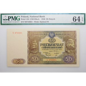 50 złotych 1946 - ser. N