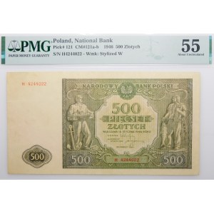 500 złotych 1946 - ser. H