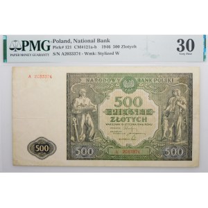 500 złotych 1946 - ser. A