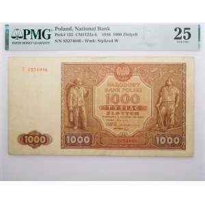 1000 złotych 1946 - ser. S
