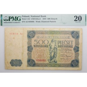 500 złotych 1947 - ser. A2