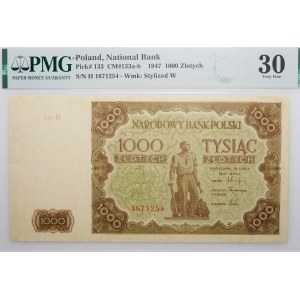 1000 złotych 1947 - ser. H