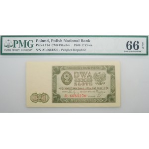 2 Zloty 1948 - ser. AŁ