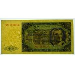 20 zlotých 1948 - séria GS - rebrovaný papier