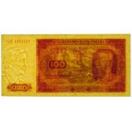 100 zlotých 1948 - séria. GN - bez rámu