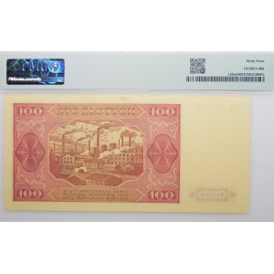 100 złotych 1948 - ser. KR