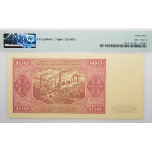 100 złotych 1948 - ser. KR - WZÓR