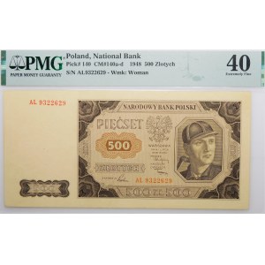 500 złotych 1940 - ser. AL