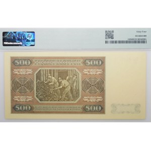 500 złotych 1948 - ser. CC