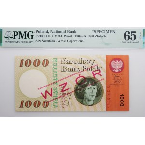 1000 zloty 1965 - ser. S - MODELLO