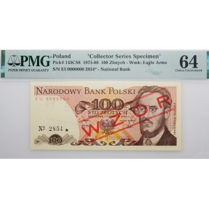 100 złotych 1979 - ser. EU - WZÓR - No 2854*