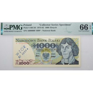 1000 złotych 1975 - ser. A - WZÓR - No 1699*