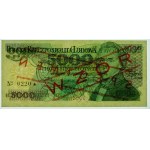 5000 złotych 1986 - ser. AY - WZÓR - No 0220*