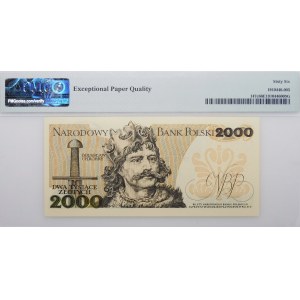 2000 zloty 1982 - ser. BZ