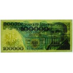 100.000 złotych 1990 - ser. AS - niski numer