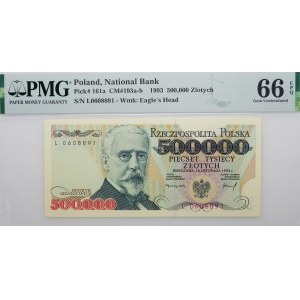 500,000 PLN 1993 - ser. L