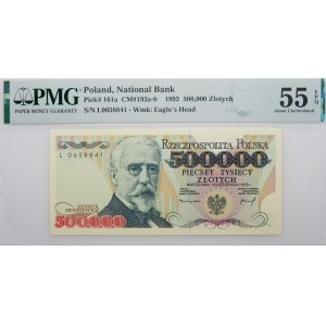 500.000 złotych 1993 - ser. L