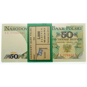 bank parcel 50 zlotys 1988 - ser. KE