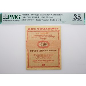 50 cents 1960 Pewex - ser. Cc