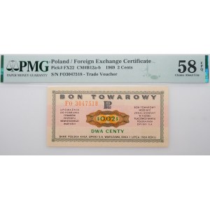 2 centy 1969 Pewex - ser. FO