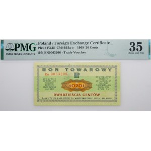 20 centów 1969 Pewex - ser. En