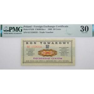 50 centov 1969 Pewex - ser. GC