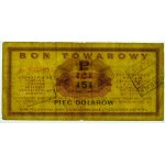 5 dolarów 1969 Pewex - ser. Ee