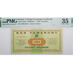 $10 1969 Pewex - ser. Ef