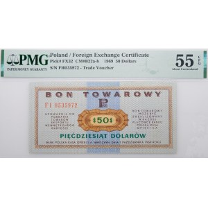 50 dolarów 1969 Pewex - ser. FI