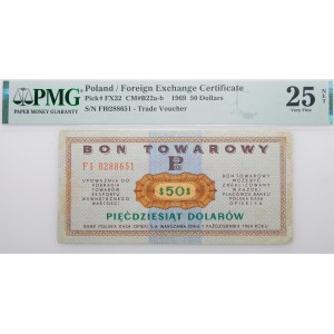 $50 1969 Pewex - ser. FI