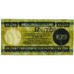 20 centov 1979 Pewex - ser. HN 0000000 - DIZAJN